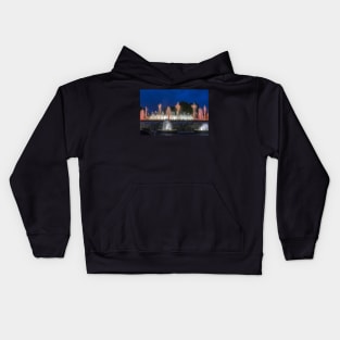 Colorful performance of Magic Fountain Kids Hoodie